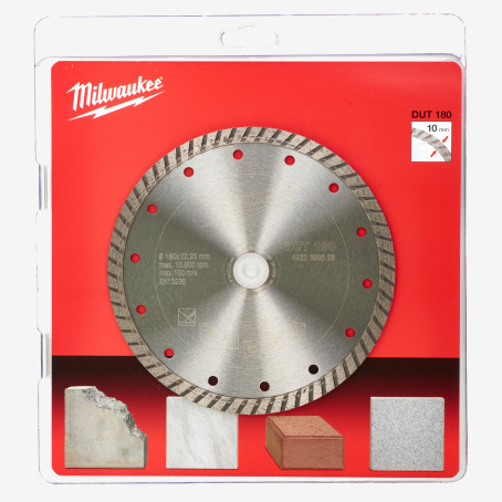 Диск алмазний MILWAUKEE DUT 180, Ø125мм Диск алмазний MILWAUKEE DUT 180, Ø125мм