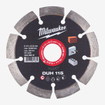 Диск алмазный MILWAUKEE DUH 115, Ø115мм