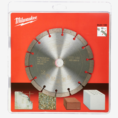 Диск алмазный MILWAUKEE DUH 180, Ø180мм