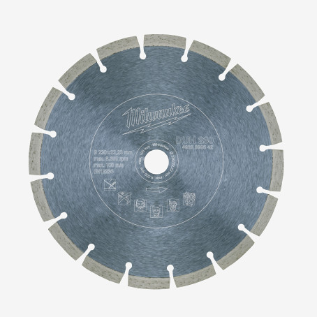 Диск алмазный MILWAUKEE DUH 230, Ø230мм