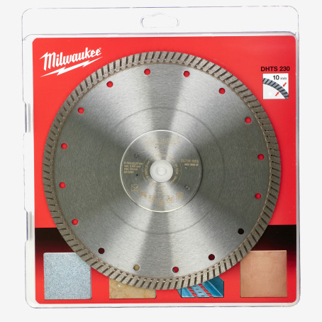 Диск алмазный MILWAUKEE DHTS 230, Ø230мм Диск алмазный MILWAUKEE DHTS 230, Ø230мм