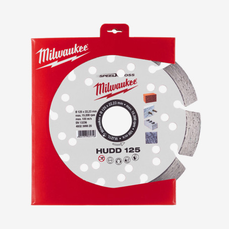 Диск алмазний Speedcross MILWAUKEE HUDD 125, Ø125мм Диск алмазний Speedcross MILWAUKEE HUDD 125, Ø125мм