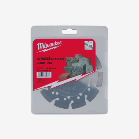Диск алмазний Speedcross MILWAUKEE HUDD 150, Ø150мм