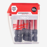 Бита SHOCKWAVE MILWAUKEE, TX20, 50мм, (10шт) Бита SHOCKWAVE MILWAUKEE, TX20, 50мм, (10шт)