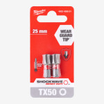 Бита SHOCKWAVE MILWAUKEE, TX50, 25мм, (2шт) Бита SHOCKWAVE MILWAUKEE, TX50, 25мм, (2шт)