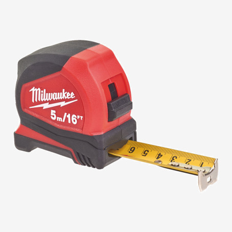Рулетка Pro Compact MILWAUKEE, 5м/16фт, (25мм) Рулетка Pro Compact MILWAUKEE, 5м/16фт, (25мм)
