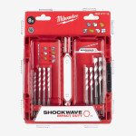 Універсальні свердла Multi Material Shockwave діам. 4 - 10 мм Milwaukee, хвостовик 1/4