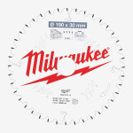 Диск пильный PFTE THIN KERF MILWAUKEE, Ø190х30х2, 4мм, 40 зуб. Диск пильный PFTE THIN KERF MILWAUKEE, Ø190х30х2, 4мм, 40 зуб.