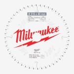 Диск пильный PFTE MILWAUKEE, Ø216х30х2,4мм, 48 зуб.