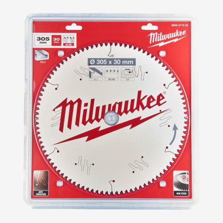 Диск пильный Alu PFTE MILWAUKEE, Ø305х30х3,0мм, 96 зуб.