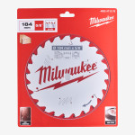 Диск пильный PFTE THIN KERF MILWAUKEE, Ø184х5/8''х1,6мм, 24 зуб.