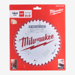 Диск пильный PFTE THIN KERF MILWAUKEE, Ø184х5/8''х2,1мм, 40 зуб.