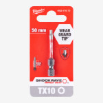 Бита SHOCKWAVE MILWAUKEE, TX10, 50мм (1шт) Бита SHOCKWAVE MILWAUKEE, TX10, 50мм (1шт)