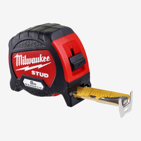 Рулетка магнитная метрична MILWAUKEE STUD, 8м (33мм)