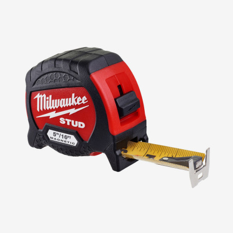 Рулетка магнитная метрична MILWAUKEE STUD, 5м/16фт (33мм)