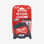 Рулетка магнитная метрична MILWAUKEE STUD, 8м/26фт (33мм)