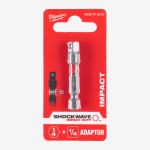 Перехідник ShW MILWAUKEE з 1/4''HEX на 1/4'' квадратный хвостовик Перехідник ShW MILWAUKEE з 1/4''HEX на 1/4'' квадратный хвостовик