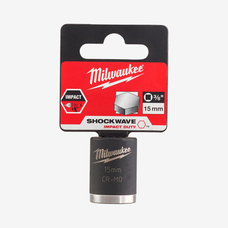 Головка ShW 3/8'' MILWAUKEE, 15мм