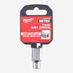 Головка хромированная метрическая 3/8'' MILWAUKEE, 7мм