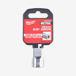 Головка хромированная метрическая 3/8'' MILWAUKEE, 12мм