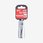 Головка хромированная метрическая удлиненная 3/8'' MILWAUKEE, 18мм