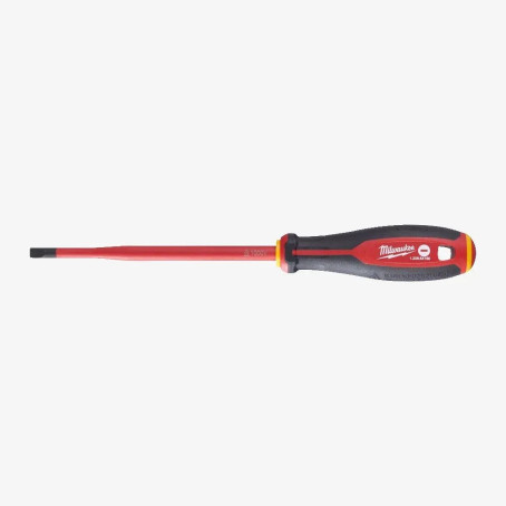 Отвертка VDE диелектрическая MILWAUKEE SL 1,2х6,5х150мм Отвертка VDE диелектрическая MILWAUKEE SL 1,2х6,5х150мм
