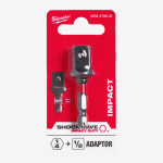 Перехідник ShW MILWAUKEE з 1/4''HEX на 1/2'' квадратний хвостовик Перехідник ShW MILWAUKEE з 1/4''HEX на 1/2'' квадратний хвостовик