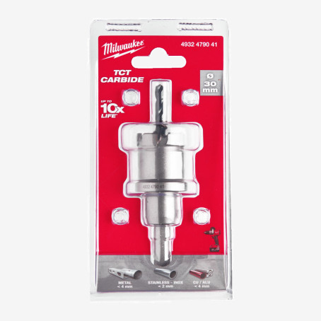 Коронка Holesaw TCT MILWAUKEE, Ø30мм Коронка Holesaw TCT MILWAUKEE, Ø30мм