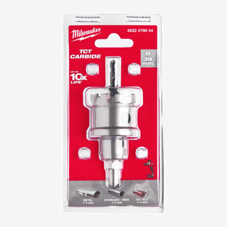 Коронка Holesaw TCT MILWAUKEE, Ø38мм Коронка Holesaw TCT MILWAUKEE, Ø38мм