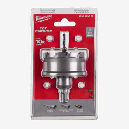 Коронка Holesaw TCT MILWAUKEE, Ø64мм Коронка Holesaw TCT MILWAUKEE, Ø64мм