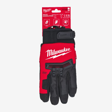 Перчатки MILWAUKEE с защитой от удара, зимние, 11/XXL