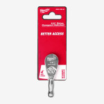 Ручка скорочена 1/4'' MILWAUKEE з храповиком