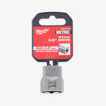 Головка хромированная метрическая 3/8'' MILWAUKEE, 21мм
