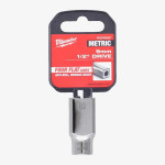 Головка хромированная метрическая 1/2'' MILWAUKEE, 9мм