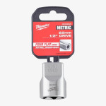 Головка хромированная метрическая 1/2'' MILWAUKEE, 22мм Головка хромированная метрическая 1/2'' MILWAUKEE, 22мм