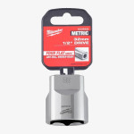 Головка хромированная метрическая 1/2'' MILWAUKEE, 32мм