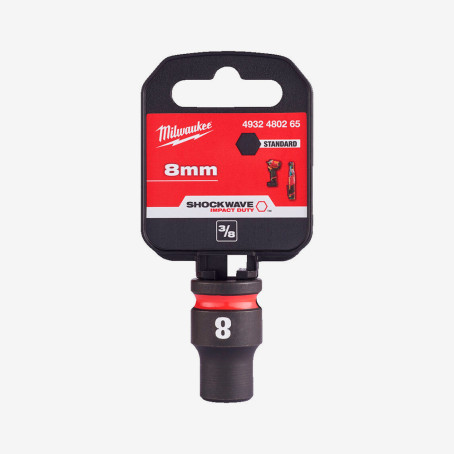 Головка ShW 3/8'' STD MILWAUKEE, 8мм Головка ShW 3/8'' STD MILWAUKEE, 8мм