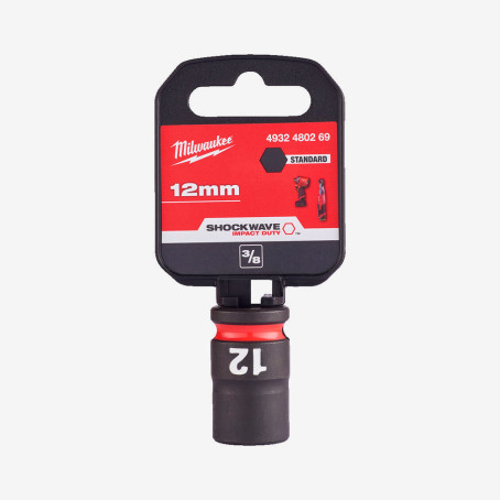Головка ShW 3/8'' STD MILWAUKEE, 12мм Головка ShW 3/8'' STD MILWAUKEE, 12мм