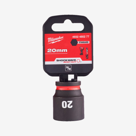 Головка ShW 3/8'' STD MILWAUKEE, 20мм Головка ShW 3/8'' STD MILWAUKEE, 20мм