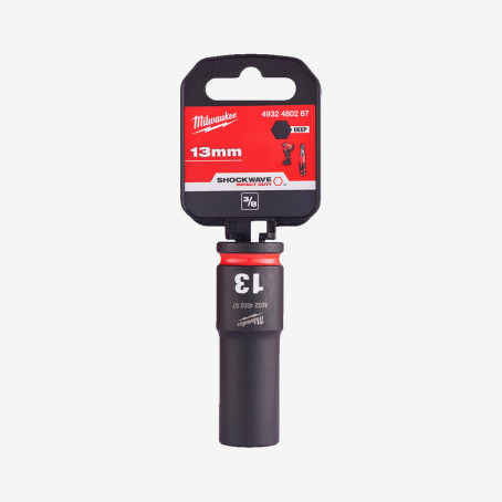 Головка ShW 3/8'' SKT MILWAUKEE удлиненная, 13мм