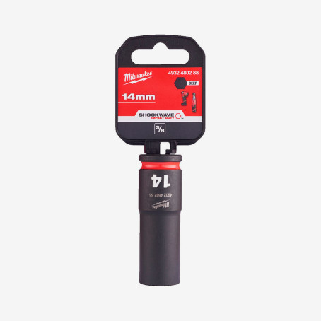 Головка ShW 3/8'' SKT MILWAUKEE удлиненная, 14мм