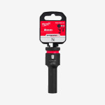 Головка ShW 1/2'' SKT MILWAUKEE удлиненная, 8мм