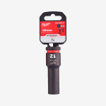 Головка ShW 1/2'' SKT MILWAUKEE удлиненная, 12мм