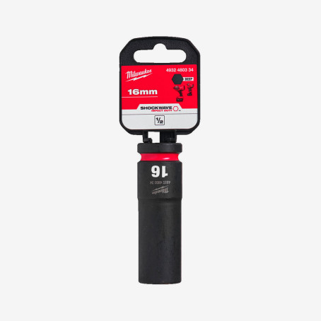Головка ShW 1/2'' SKT MILWAUKEE удлиненная, 16мм