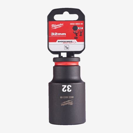 Головка ShW 1/2" SKT MILWAUKEE удлиненная, 32мм