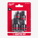 Набор переходников ShW STD MILWAUKEE (3/8"-1/4"; 3/8"-1/2"; 1/2"-3/8"; 1/2"-3/4")