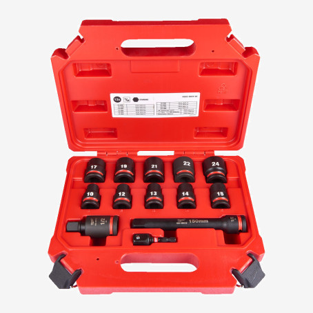Набор головок 1/2'' SKT SHOCKWAVE MILWAUKEE, (13шт) Набор головок 1/2'' SKT SHOCKWAVE MILWAUKEE, (13шт)