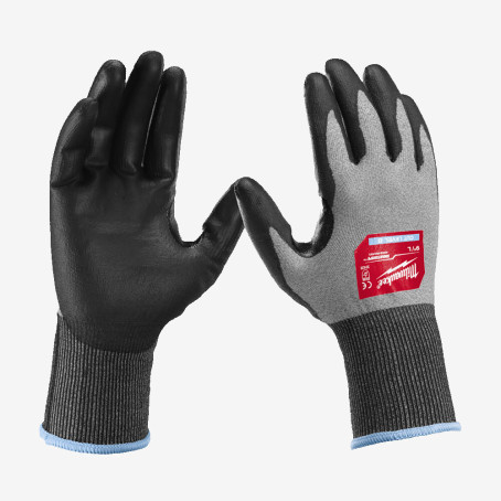 Рукавиці MILWAUKEE Hi-Dex з опором порізам 2/B рівня, 9/L
