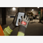 Перчатки MILWAUKEE Hi-Dex с сопротивлением порезам 4/D уровня 9/L