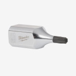 Головка торцевая хромированная MILWAUKEE с битой TORX, TX25